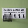 Dog Leash Organizer With Hooks